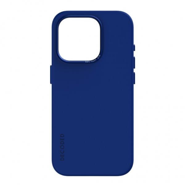Decoded iPhone 15 Pro Deksel Silicone Backcover Galactic Blue