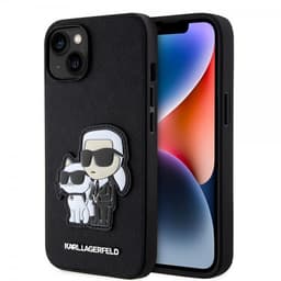 Karl Lagerfeld iPhone 14 Kuori NFT Saffiano Musta