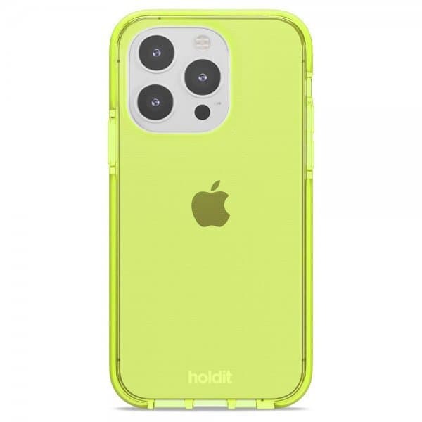 holdit iPhone 14 Pro Skal Seethru Acid Green