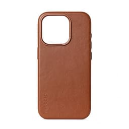 Decoded iPhone 15 Pro Skal Leather Backcover Tan