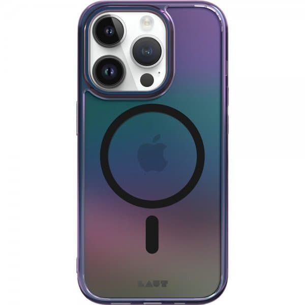 Coque LAUT Holo Minuit Pour IPhone 15 Pro - Boîte Ouverte, Haute Qualité, Protection Impact