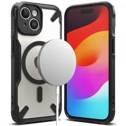 Ringke iPhone 15 Deksel Fusion X Magnetic Matte Black
