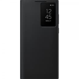 Samsung Original Galaxy S22 Ultra Kotelo Smart Clear View Cover Musta