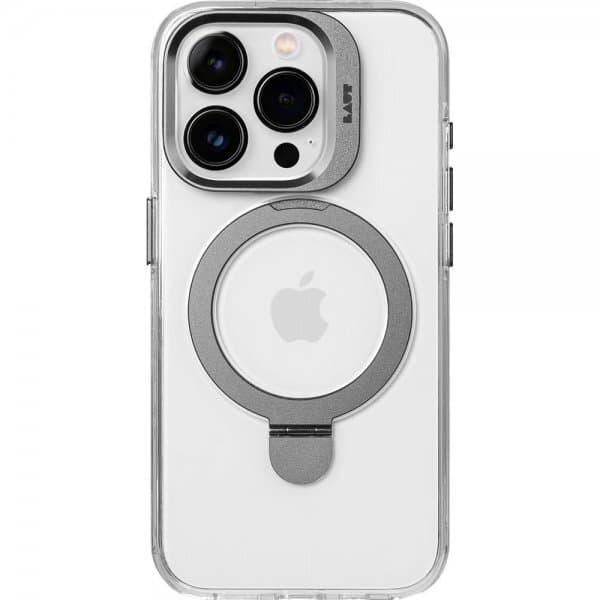LAUT iPhone 15 Pro Deksel REVIVE PROP MagSafe Crystal