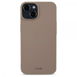 holdit iPhone 15 Deksel Slim Case Mocha Brown