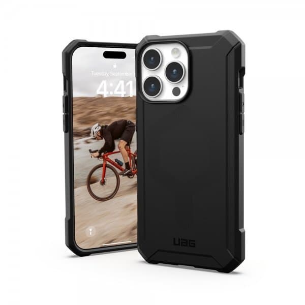 Urban Armor Gear (UAG) iPhone 15 Pro Max Deksel Essential Armor MagSafe Svart