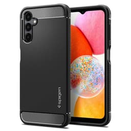 Spigen Samsung Galaxy A14 Deksel Rugged Armor Matte Black