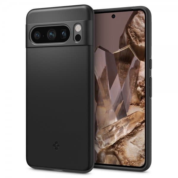 Spigen Google Pixel 8 Pro Kuori Thin Fit Musta