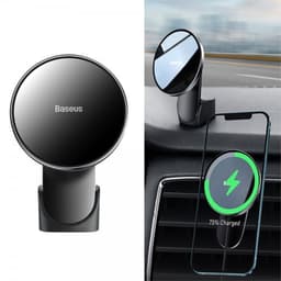 Baseus Bilhållare Big Energy Trådlös laddning MagSafe