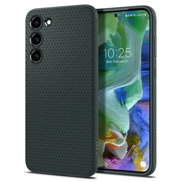 Spigen Samsung Galaxy S23 Plus Cover Liquid Air Abyss Green