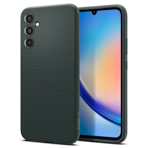 Spigen Samsung Galaxy A34 5G Cover Liquid Air Abyss Green