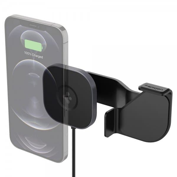 Spigen Mobilholder til bil OneTap Pro Wireless Screen Car Mount Tesla MagFit