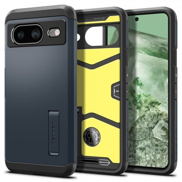 Spigen Google Pixel 8 Kuori Tough Armor Metal Slate