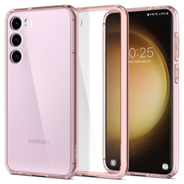 Spigen Samsung Galaxy S23 Cover Ultra Hybrid Rose Crystal