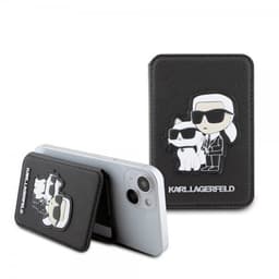 Karl Lagerfeld Korttipidike Karl & Choupette MagSafe Musta
