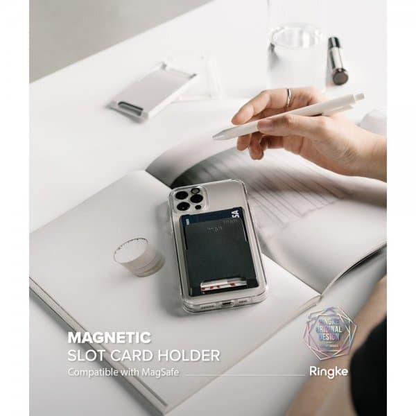 Ringke Smart Ring Magnetisch [360 graden rotatie] Telefoonringhouder, opvouwbare verstelbare vingerstandaard,Magnetische mobiele telefoongreep Compatibel met alle iPhone en Android smartphones - White