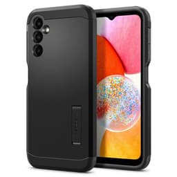 Spigen Samsung Galaxy A14 Kuori Tough Armor Musta
