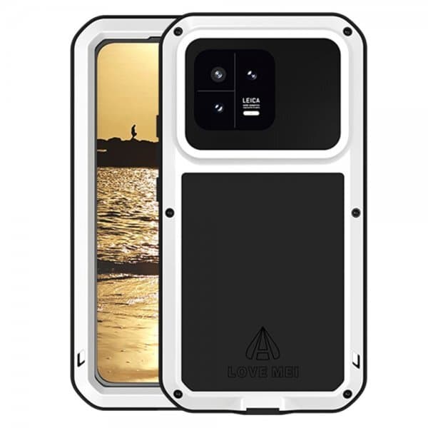 Love Mei Xiaomi 13 Skal Powerful Case Vit