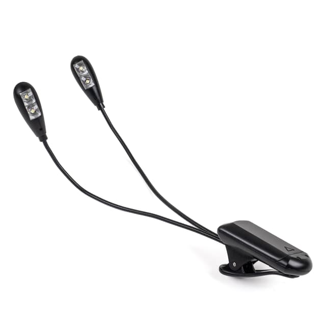 Perfex dubbel LED musiklampa
