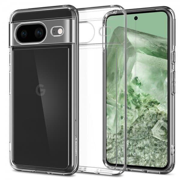Spigen Google Pixel 8 Cover Ultra Hybrid Crystal Clear