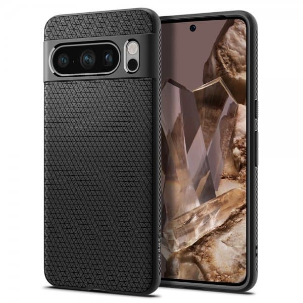 Spigen Google Pixel 8 Pro Deksel Liquid Air Matte Black