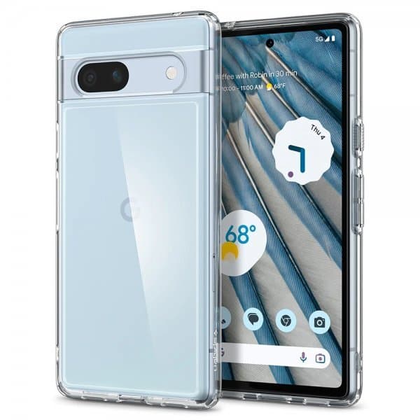 Spigen Google Pixel 7a Cover Ultra Hybrid Crystal Clear