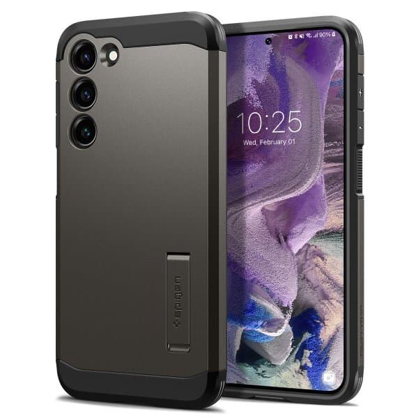 Spigen Samsung Galaxy S23 Cover Tough Armor Gunmetal