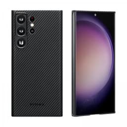 Pitaka Samsung Galaxy S23 Ultra Cover MagEZ Case 3 Black/Grey Twill