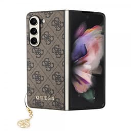 Guess Samsung Galaxy Z Fold 5 Skal 4G Charm Brun