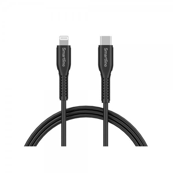 Smartline Kabel USB-C till Lightning Strong Cable 2m Svart - Elgiganten
