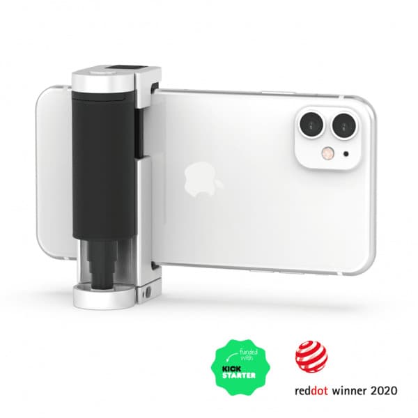 Just Mobile Shutter Grip 2 Silver