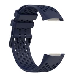 Kellonranneke yhteensopiva Fitbit Charge 6/5 Dark Sininen Sininen DarkBlue