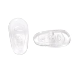 30 par G14 silikon anti-slip näskuddar för glasögon Transparent