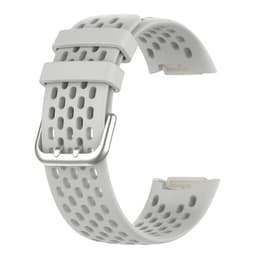 Silikoninen kelloranneke Fitbit Charge 6/5 -laitteelle Vaalean harmaa