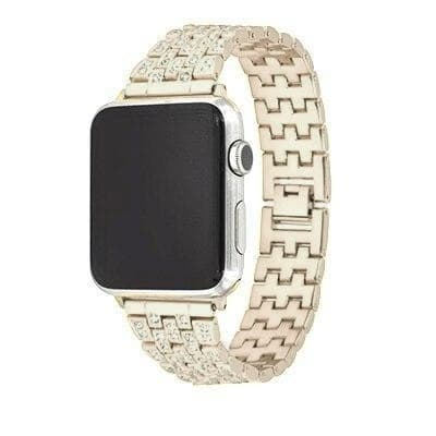 SKALO Link armbånd Bling Apple Watch 38/40/41mm - Guld