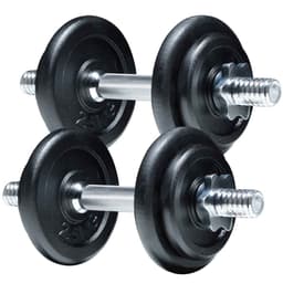 Fit'n Shape Justerbare Håndvekter 20kg, jernplater