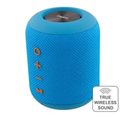 STREETZ vanntett høyttaler, 2x5W, IPX5, TWS, BT 4.2, 22Hz-20kHz, blå