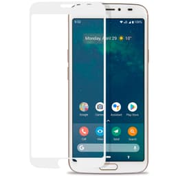 Displaycover 8080 hvid kant
