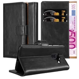 Samsung Galaxy A6 2018 lommebokdeksel etui (svart)
