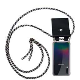 Samsung Galaxy A70 / A70s Deksel med Halskjede (blå)