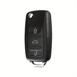 Key Fob Shell med 3 knapper kompatibel med Lavida Black