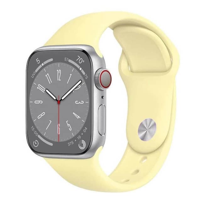 Sport kellon renneke Apple Watch 9 (41mm) - Light yellow