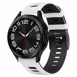 Twin klokkerem Samsung Galaxy Watch 6 Classic (43mm) - Hvit/svart