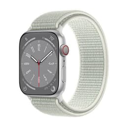 Nylon klockarmband Apple Watch 9 (45mm) - Teal Tint