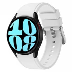 Silikon klockarmband No-Gap Samsung Galaxy Watch 6 (40mm) - Vit