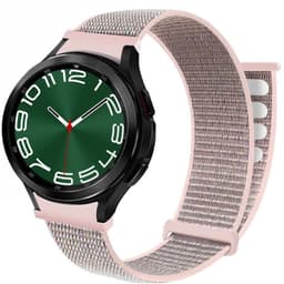 Nylon Armband No-Gap Samsung Galaxy Watch 6 Classic (47mm) - Pink Sand
