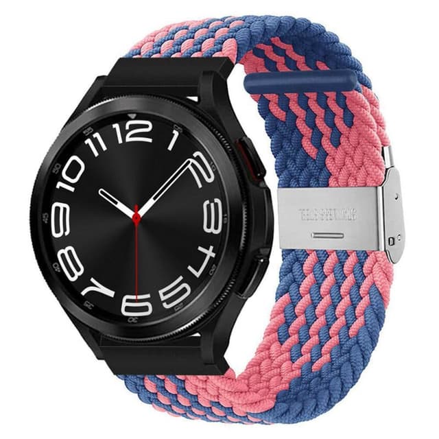 Flettet elastisk armbånd Samsung Galaxy Watch 6 Classic (43mm) - blue