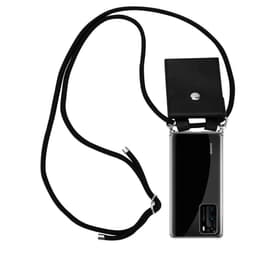 Huawei P40 Deksel med Halskjede (svart)