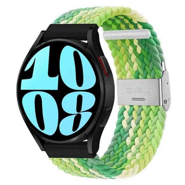 Flettet Elastik Armbånd Samsung Galaxy Watch 6 (40mm) - Gradientgreen
