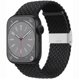 Flettet klokkerem Apple Watch 9 (45mm) - Black